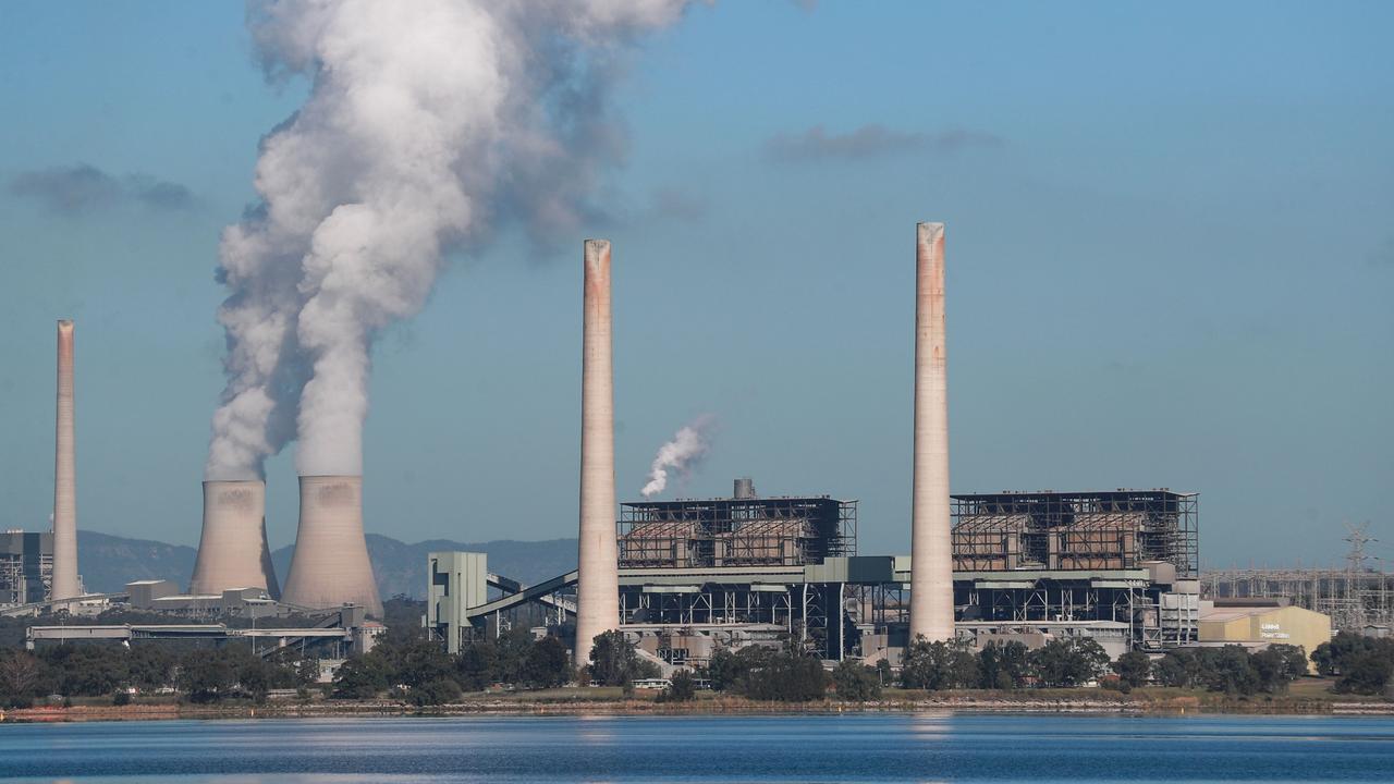 The Liddell Power Station which closed last year. There’s no doubt nuclear power is much more expensive than coal and gas-fired power but nuclear is zero emissions. picture: Roni Bintang/Getty Images