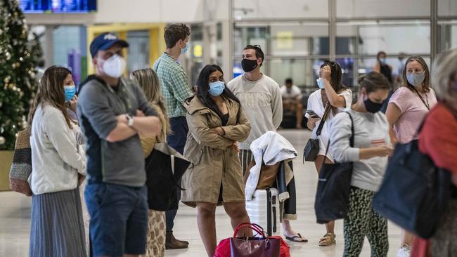 Travellers have been warned to pack their patience if planning a trip to Queensland. Picture: NIGEL HALLETT