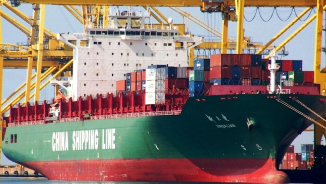 Melbourne wharfies have been stood down after refusing to unload a container vessel carrying medical supplies from China.