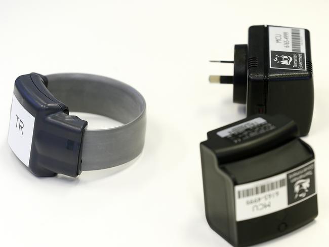 The NSW Government hopes to phase out private ankle bracelets after multiple bail breaches revealed flaws in the monitoring systems. Picture: Matt Thompson