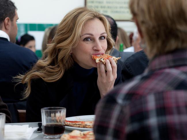 Get stuck into a pizza margherita like Julia Roberts in Eat Pray Love.