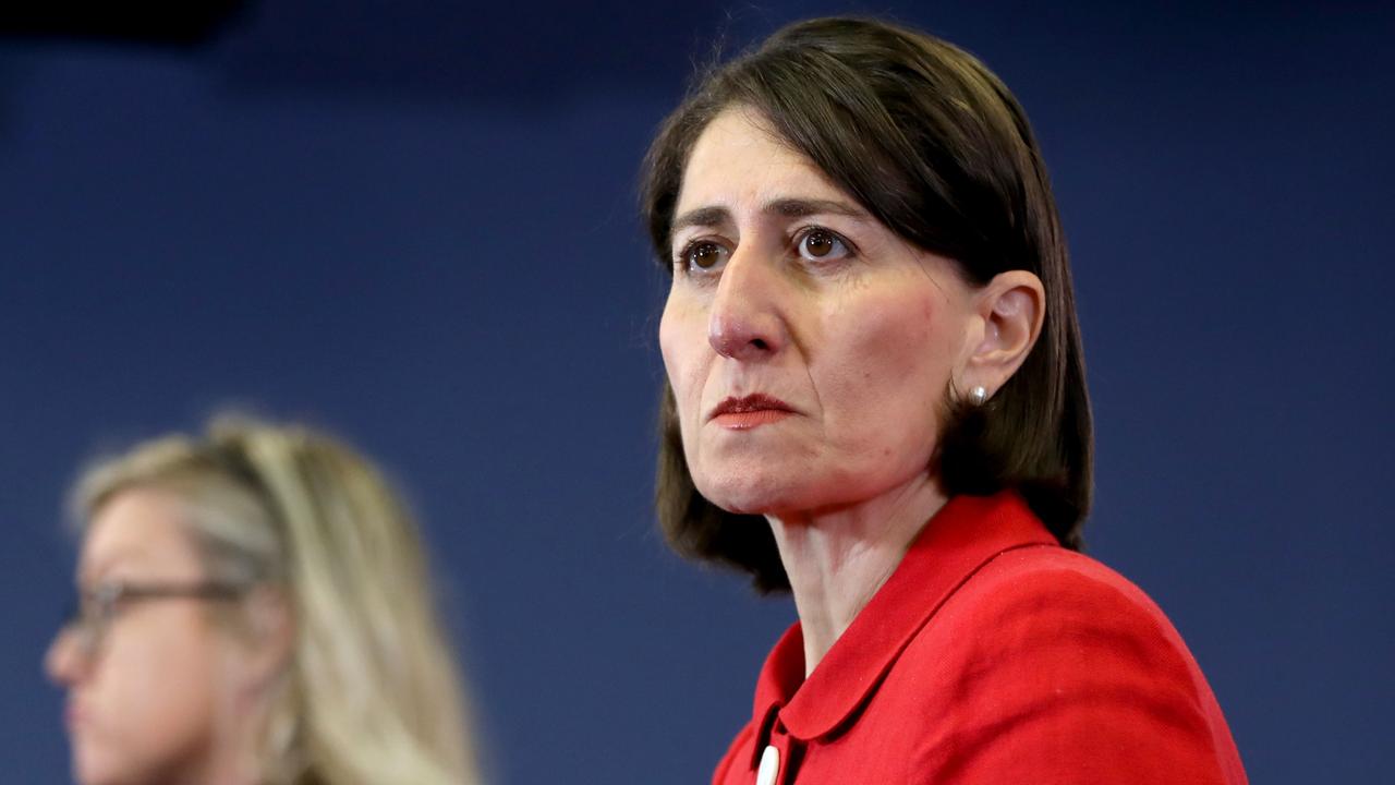 Gladys Berejiklian confirmed the border to Victoria would open on November 23. Picture: NCA NewsWire / Damian Shaw