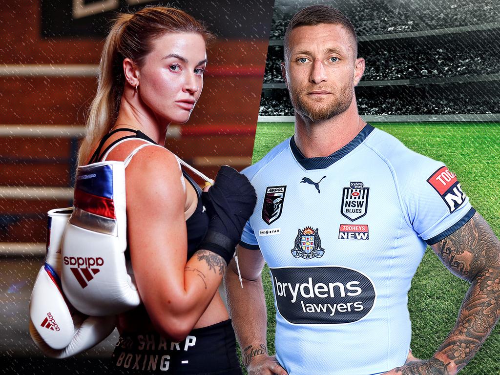 State of Origin NSW Blues Tariq Sims on boxer wife Ashleigh driving him to success CODE Sports
