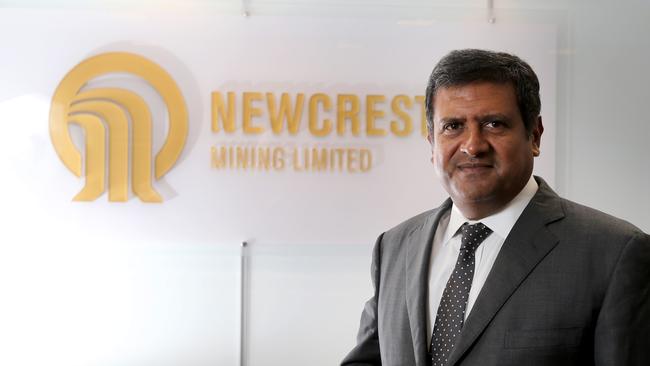 Newcrest CEO Sandeep Biswas said the miner’s numbers were robust. (Stuart McEvoy)