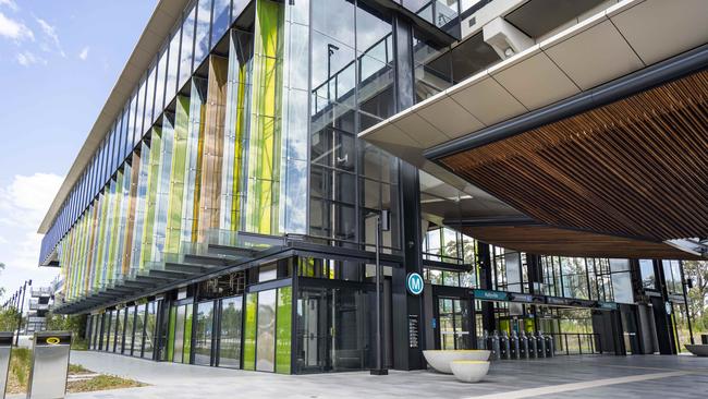 The Sydney metro station at Kellyville. (AAP/Image Matthew Vasilescu)