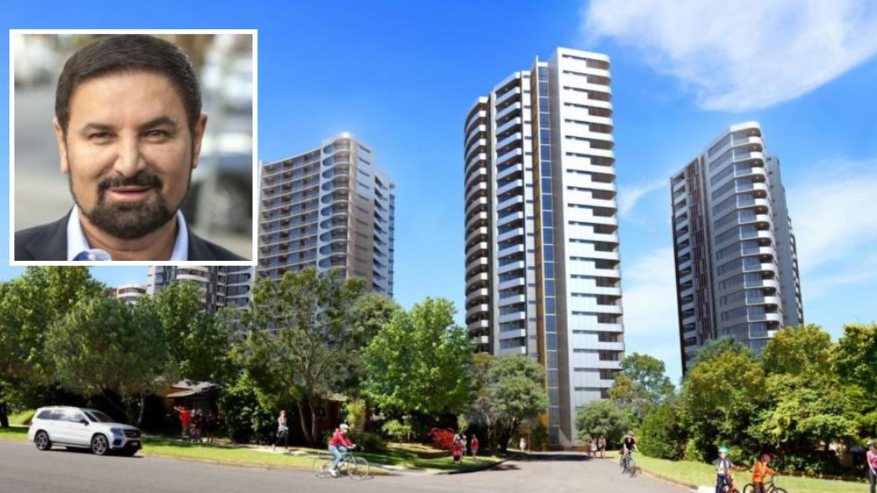 Sydney property development Jean Nassif places several of his companies into receivership