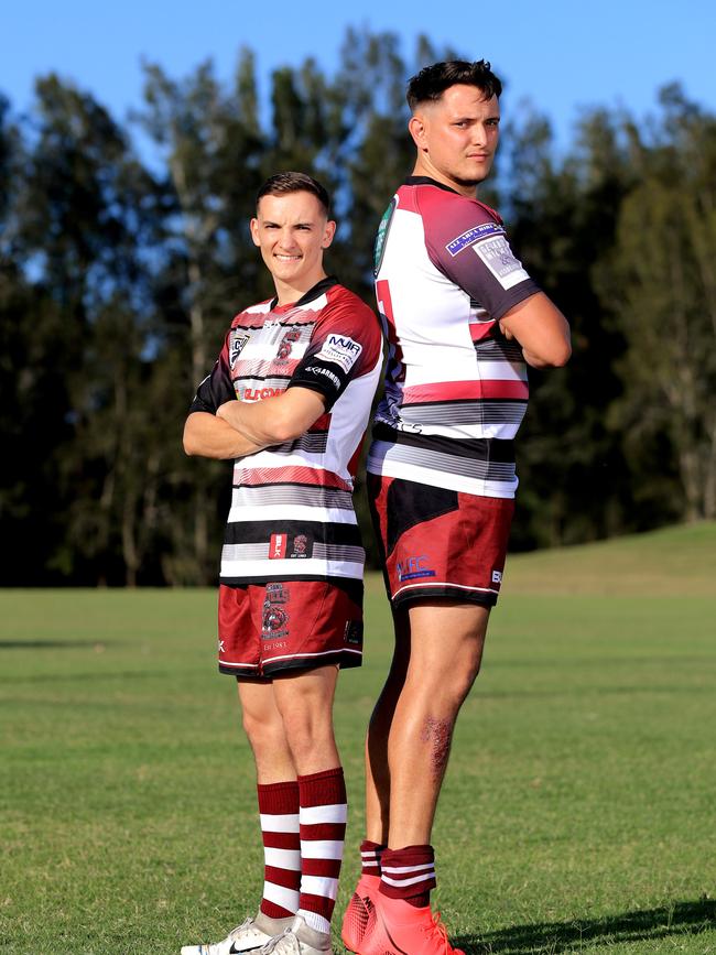 6th November 2020, Brothers Tom and Will Bird are four years, 20 centimetres and more than 50 kilograms apart but they've both be en essential contributors to Nerang's Grand Final qualification. Photo: Scott Powick