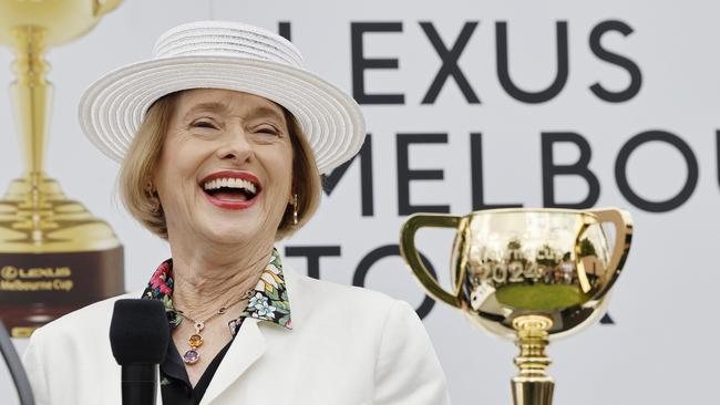 Gai Waterhouse at the Melbourne Cup Parade in 2024. Picture: Michael Klein