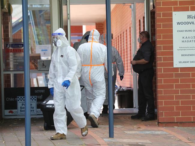 Woodville High School will remain closed on Friday for deep cleaning after a student tested positive to COVID-19. Picture: Tait Schmaal.