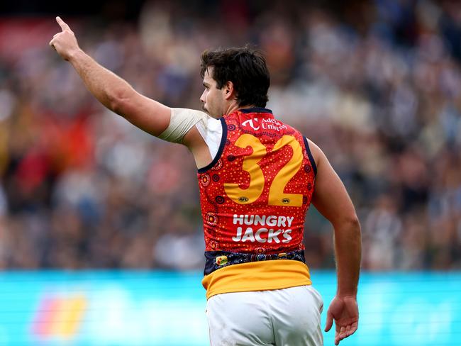 Darcy Fogarty was Adelaide’s best. Picture: Josh Chadwick/Getty Images