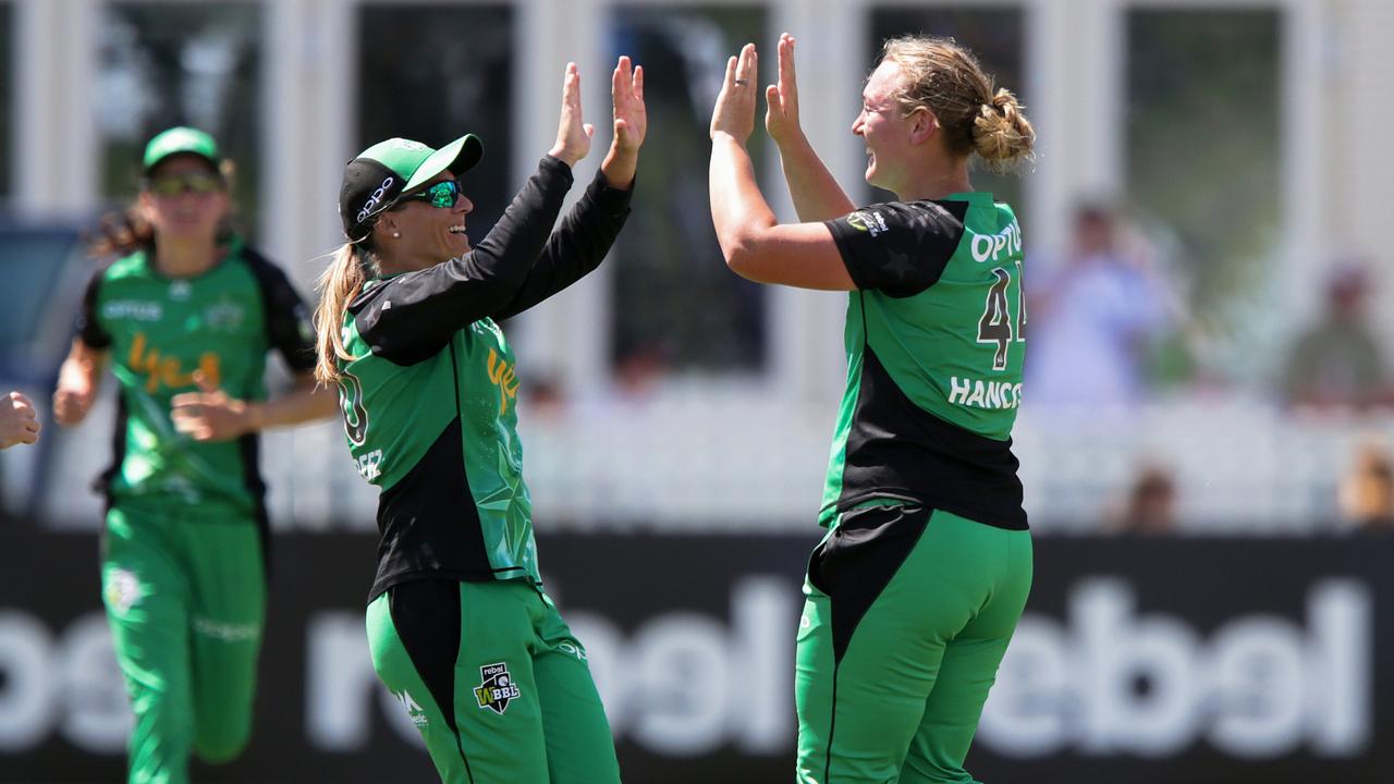 WBBL 2018/19: Melbourne Stars bowler Nicola Hancock claims hat-trick ...