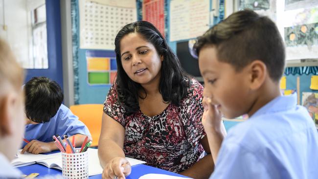 Australian female primary school teacher. Photo: iStock~