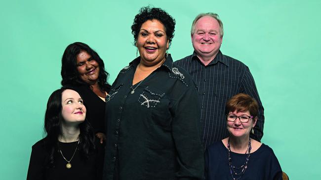 From left: Isabella, Selina, June, Bill and Rosemarie. Picture: Philip Gostelow