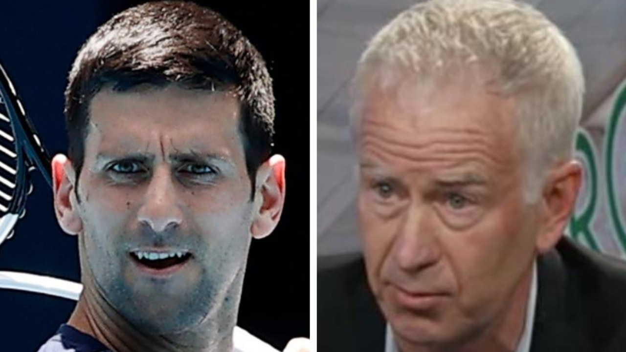 Australian Open 2022 John McEnroe blasts Novak Djokovic saga on live TV news.au — Australias leading news site