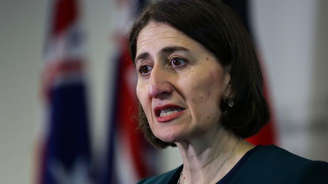 NSW Premier Gladys Berejiklian. Picture: Gaye Gerard