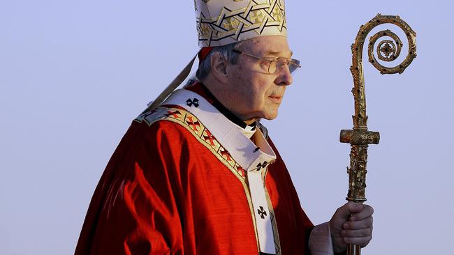 Cardinal George Pell is under intense pressure. Picture: AP