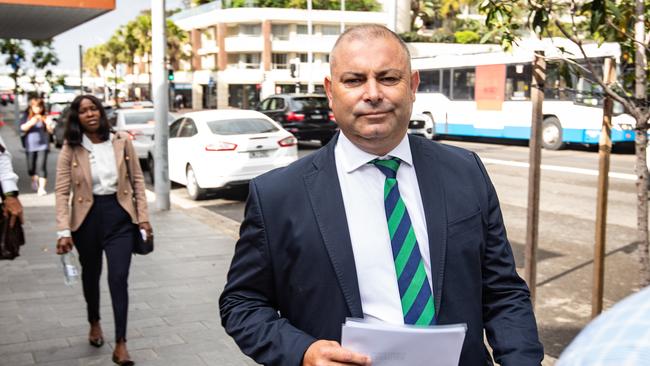 William Marius Gaw arriving at Manly Local Court. Picture: (AAP Image / Julian Andrews).