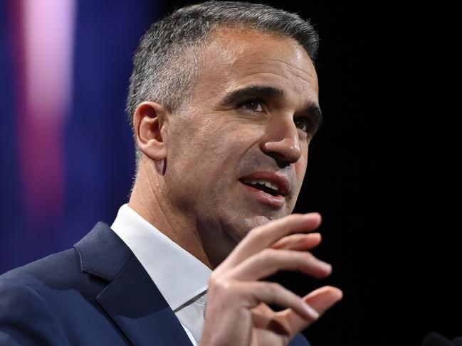 25/6/24. Premier Peter Malinauskas announcing South Australia's Housing Roadmap in a major speech at the Adelaide Convention Centre.Picture: Keryn Stevens