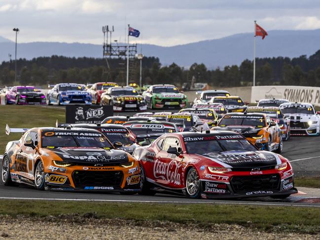 Will Brown wins race 1 of the 2023 NED Whisky Tasmania SuperSprint Picture: Mark Horsburgh