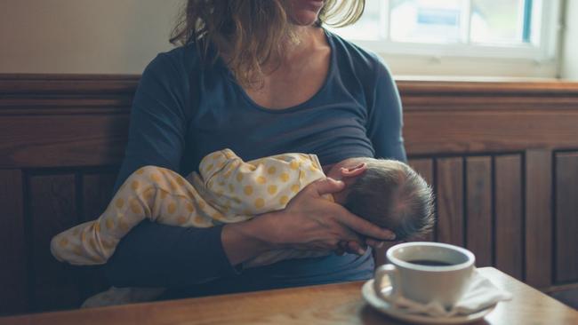 So your decaf coffee might affect your breastfed baby afterall. Image: iStock