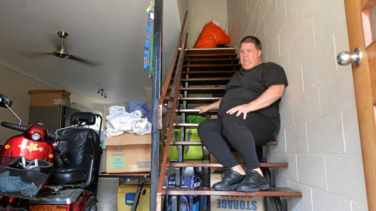 Alex Verbyla in his Byron St, East Mackay home. Picture: Madura McCormack