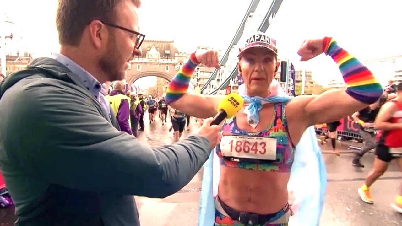 London Marathon transgender runner Glenique Frank ripped by Mara