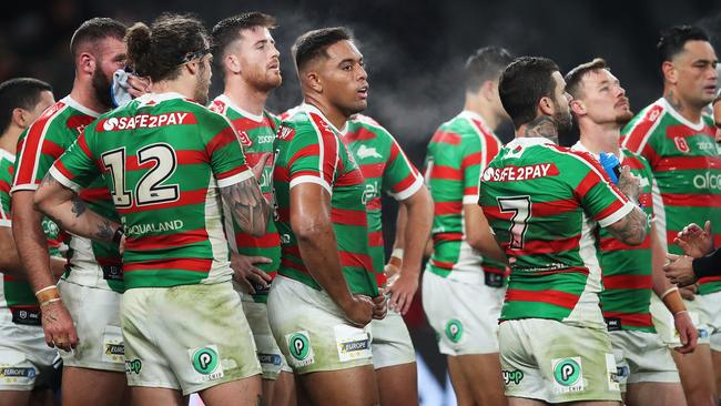 The Rabbitohs have dropped four games on the trot. Picture: Phil Hillyard