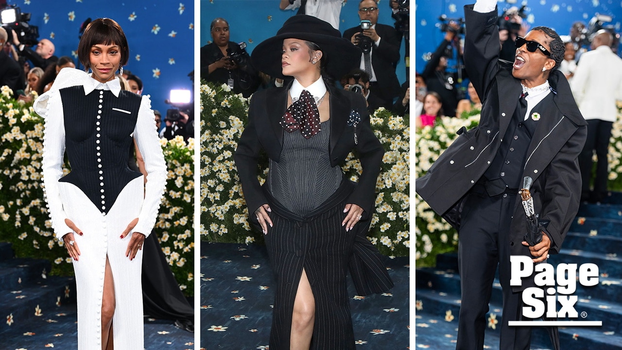 The best menswear looks from Met Gala 2025: Rihanna, A$AP Rocky, Zoe Saldana and more