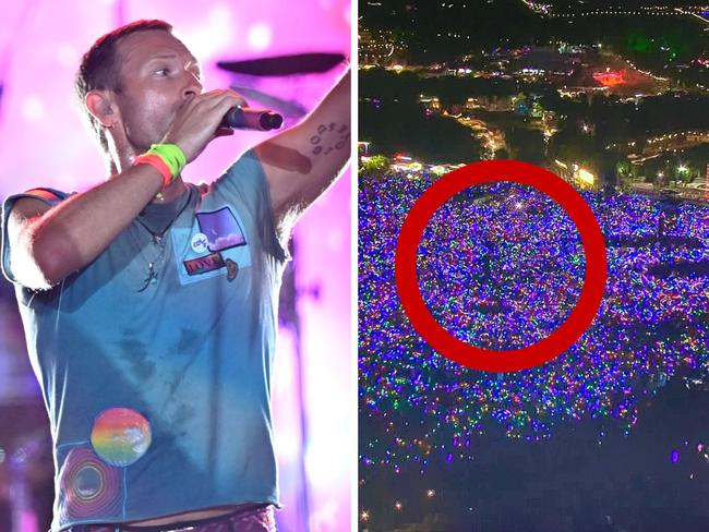 Coldplay have broken a major record as they took to the Glastonbury stage overnight.