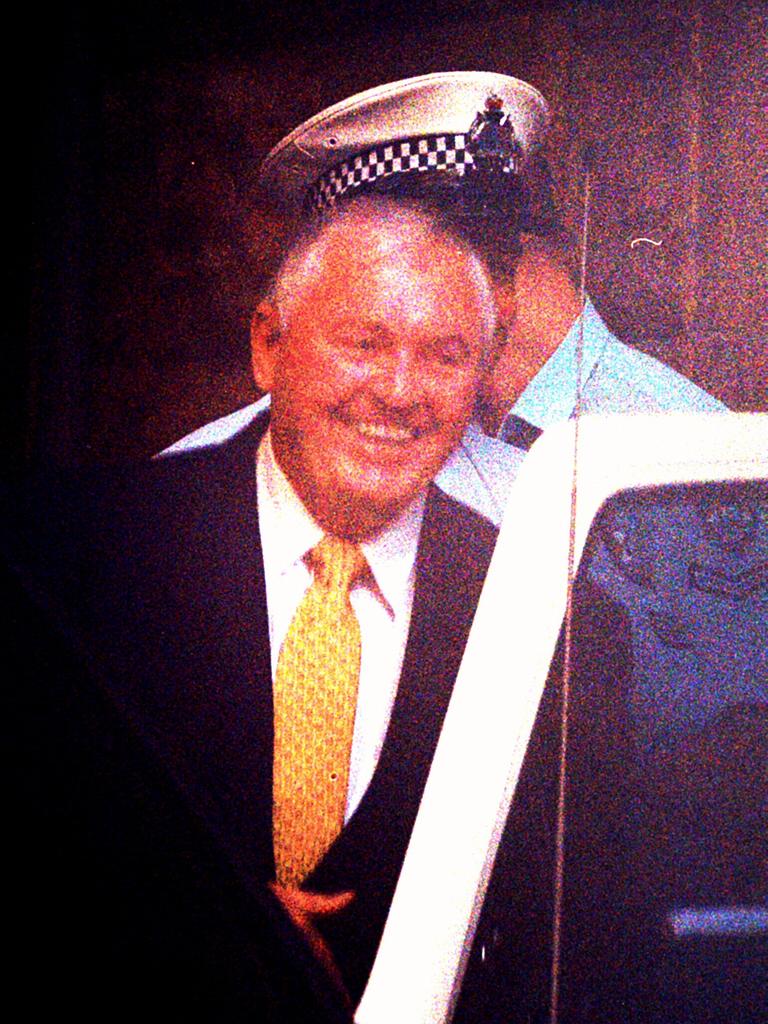 Bond was declared bankrupt in 1992 with personal debts of $1.8bn. He was later stripped of his Australian of the Year title and served four years in prison for fraud. Bond is pictured here leaving Perth Supreme Court in December 1996 after pleading guilty to defrauding Bell Resources of $1bn.