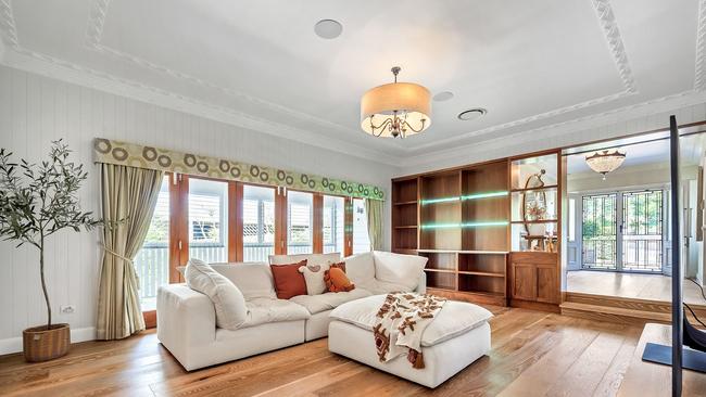 One of the rooms inside the Agnes Street, The Range house which sold for a Rockhampton record price of $2.8m in January 2025.