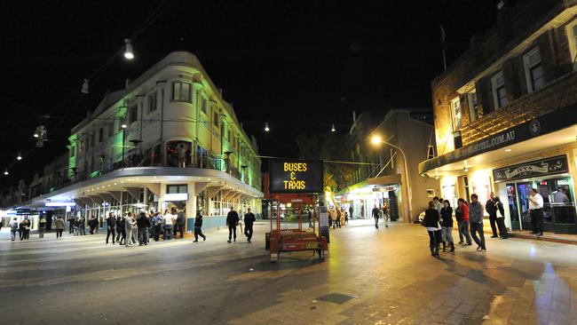 Police from Manly were conducting licensing checks at venues on The Corso, Manly, when they were allegedly assaulted on Friday night. File picture: Manly Daily