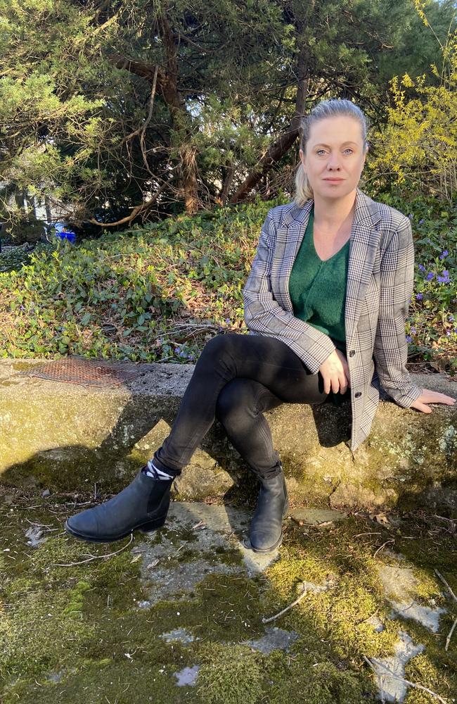 Sarah Blake at home in New York. Picture: Nathan Vass/News Corp Australia