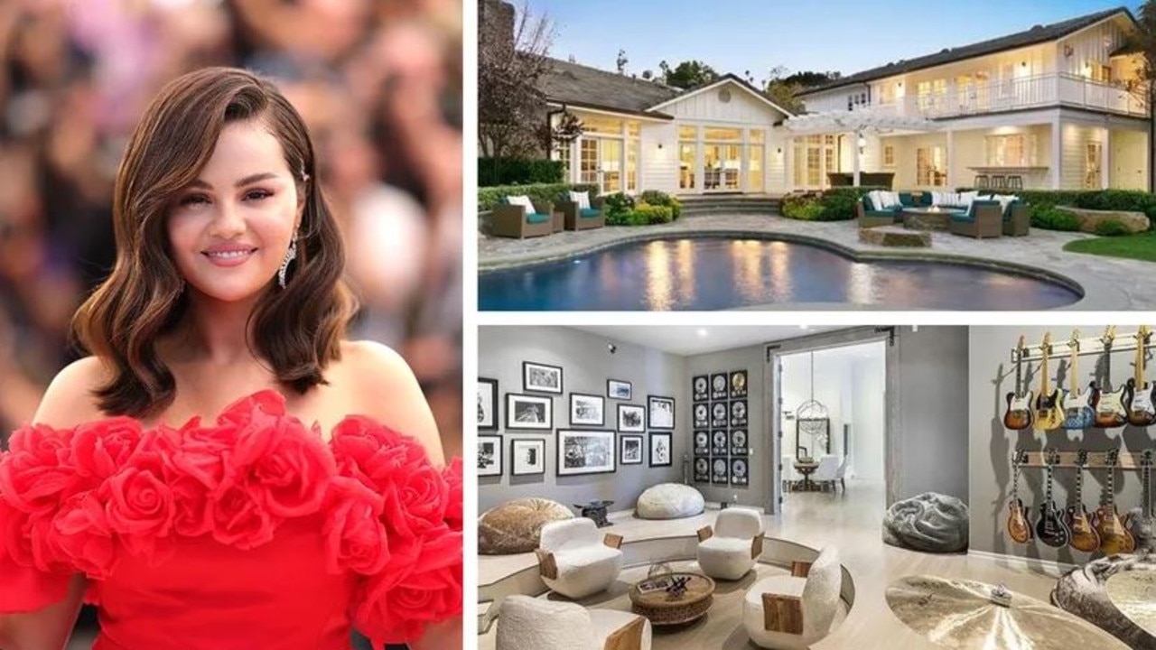 Inside Selena Gomez’s real estate portfolio. Picture: Neilson Barnard/Getty Images; MLS via Realtor