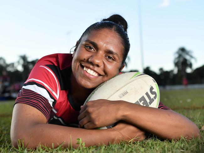 Sunshine Coast rugby league talent Nancy Sullivan has been signed by the South Sydney Rabbitohs NSW Women's Premiership team for 2024. Picture: Patrick Woods.