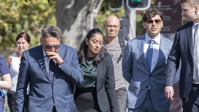 Mr Alex and his son Arthur Alex will face a months-long trial in the state’s highest court. Picture: NCA NewsWire / Simon Bullard.