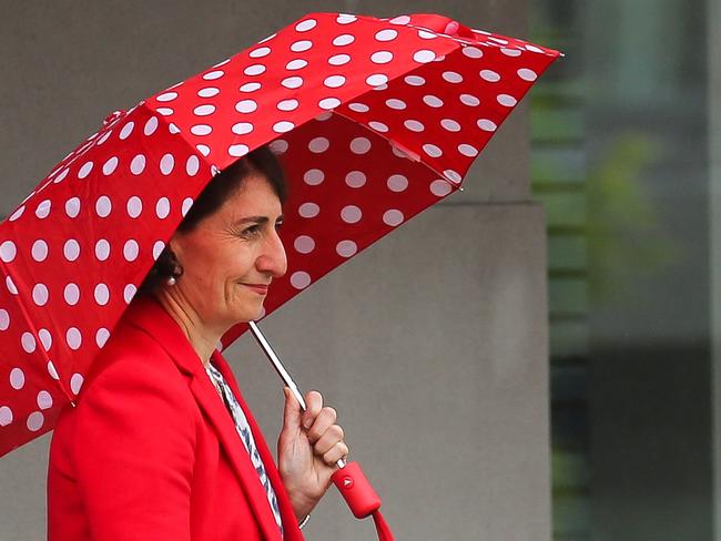 Former NSW Premier Gladys Berejiklian is seen outside her electoral office in Sydney on November 23. Picture: NCA Newswire / Gaye Gerard