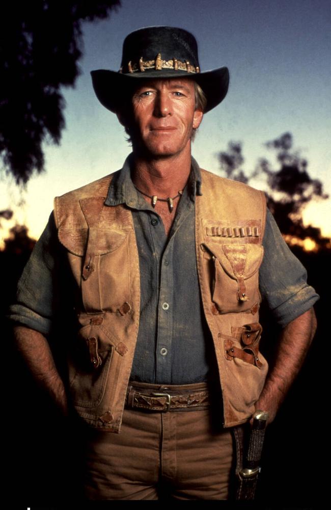 Paul Hogan sent Ms Madsen a telegram after the record breaking-success of Crocodile Dundee at Cinema Maroochydore.