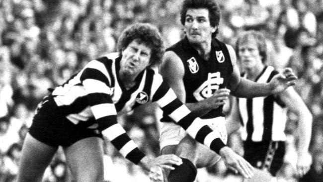 Wayne Johnston was almost unstoppable in full flight.