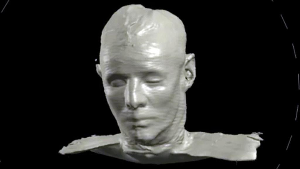 Somerton man bust scan