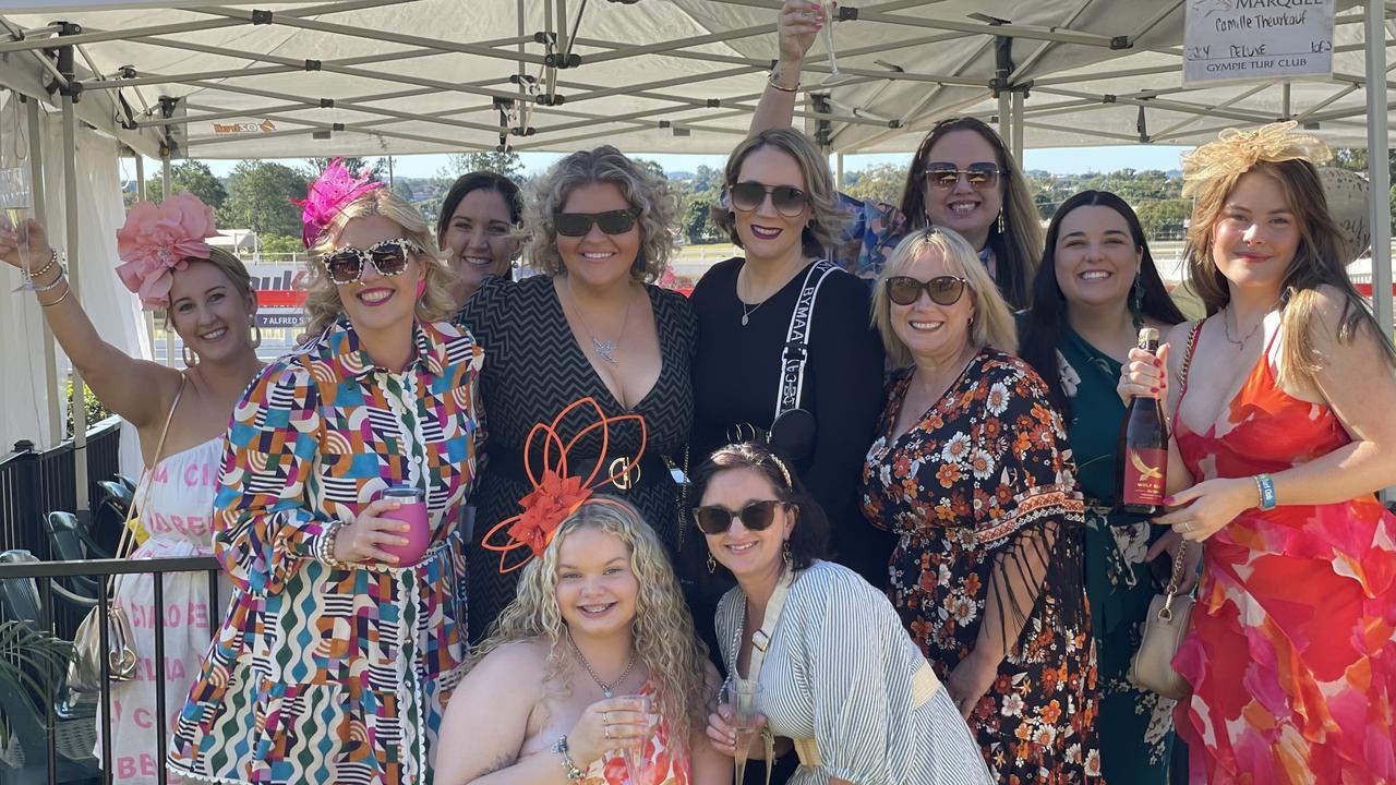 Birthday celebrations at the Gympie Races on June 15, 2024.