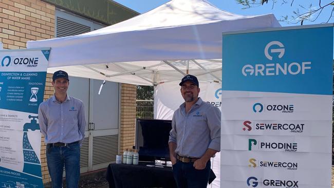 TIME OF CHANGE: Grenof managing director Scott Barnes at the Bundaberg bioHub industrial park opening.