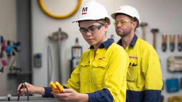 Miss Universe Australia 2023 contestant Natasha Huisman is a third year electrotechnology apprentice. Picture: Supplied