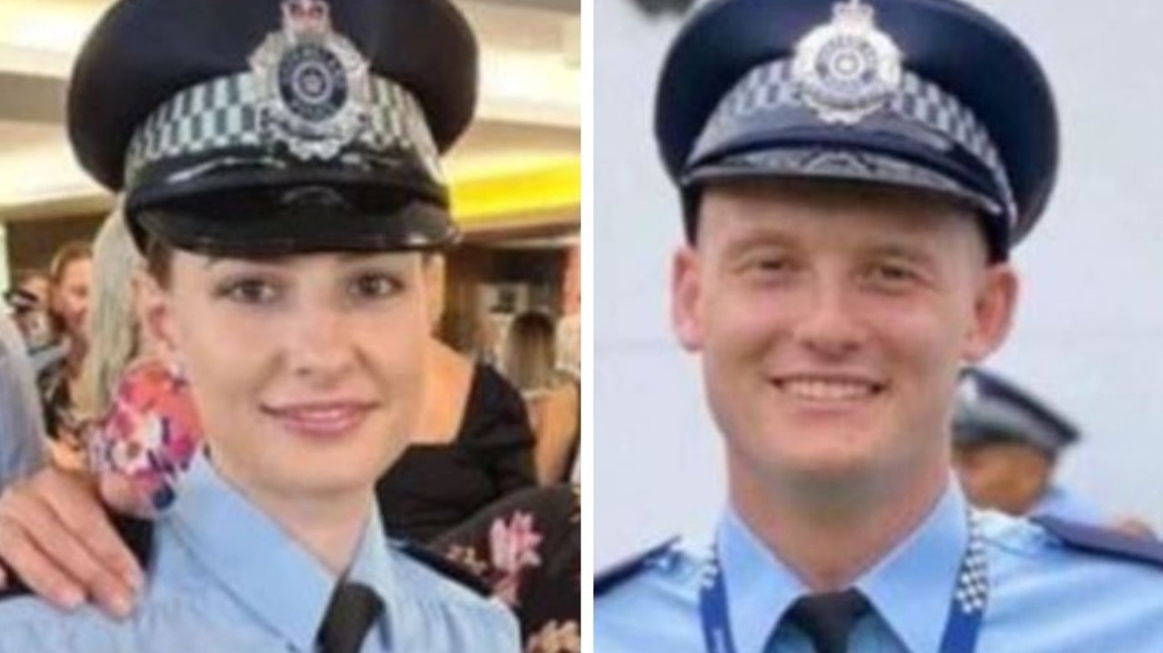 Constable Rachel McCrow, and Constable Matthew Arnold, were gunned down at the property in the western Darling Downs, about three hours west of Brisbane.