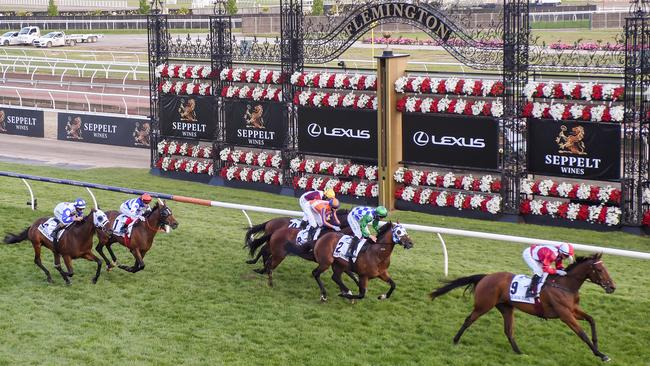 Arcadia Queen races away for the easiest of victories at Flemington.