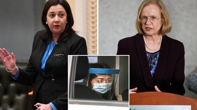 Premier Annastacia Palaszczuk and Chief Health Officer Dr Jeanette Young – who actually runs the state?