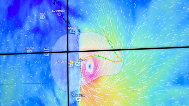 Triopical Cyclone Alfred is expected to cause flooding across a swathe of southeastern Queensland and NSW. Picture: NewsWire / Martin Ollman