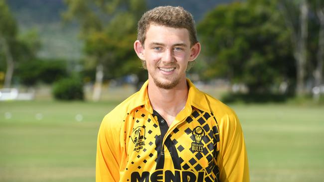 Townsville cricketer Brandon Hamilton-Kaurila is heading to Mackay this weekend with the Gold City Bulls for the NQ Region Franchise T20 Championships. Picture: Shae Beplate.