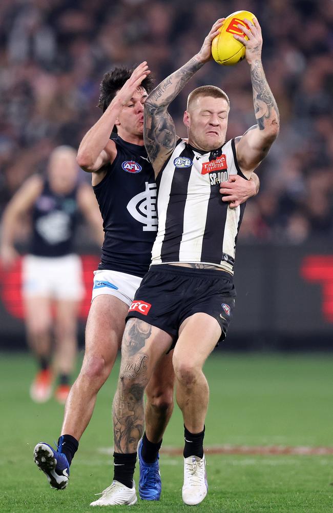 The Pies have been dealt a tough fixture. Picture: Mark Stewart