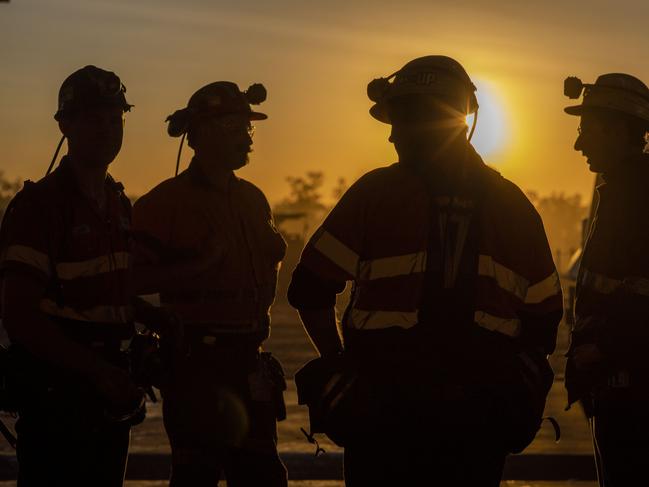 30-July 2019 - Grosvenor Mine's Go Line at sunrise. Supplied Anglo American